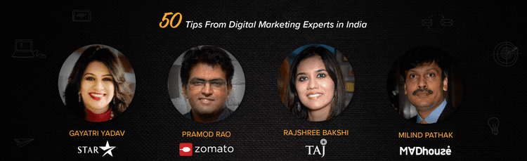 50 Tips From Digital Marketing Experts in India
