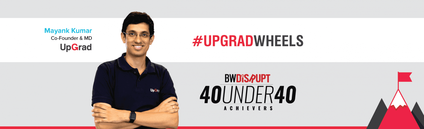BW Disrupt 40 Under 40 Achiever of the year: Mayank Kumar!