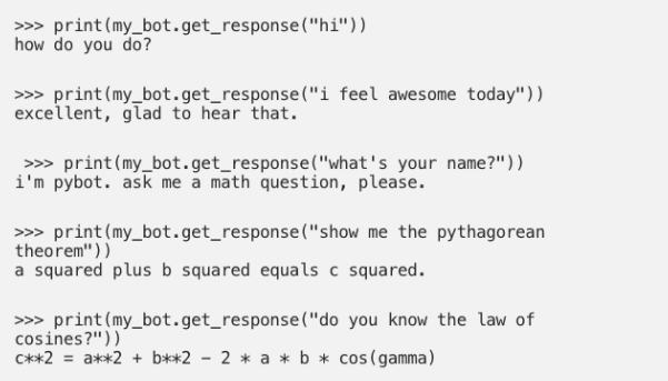 chatbot using python