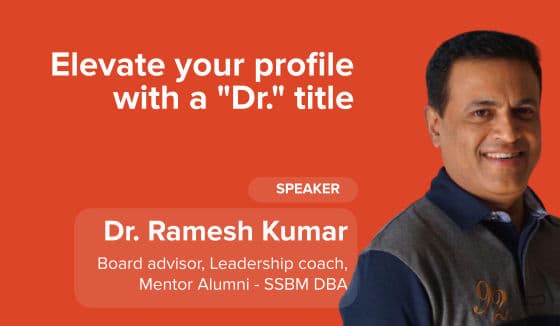 Elevate your profile with a "Dr.'s" title