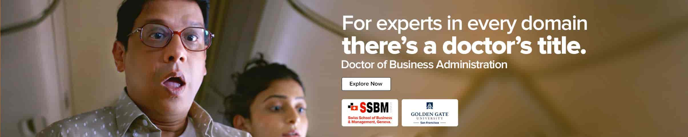 For experts in every domain, there's a doctor's title