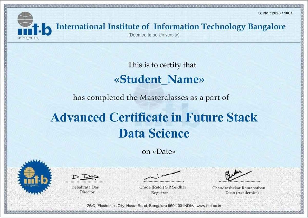 Future Stack Course: Data Science & AI Certification | upGrad