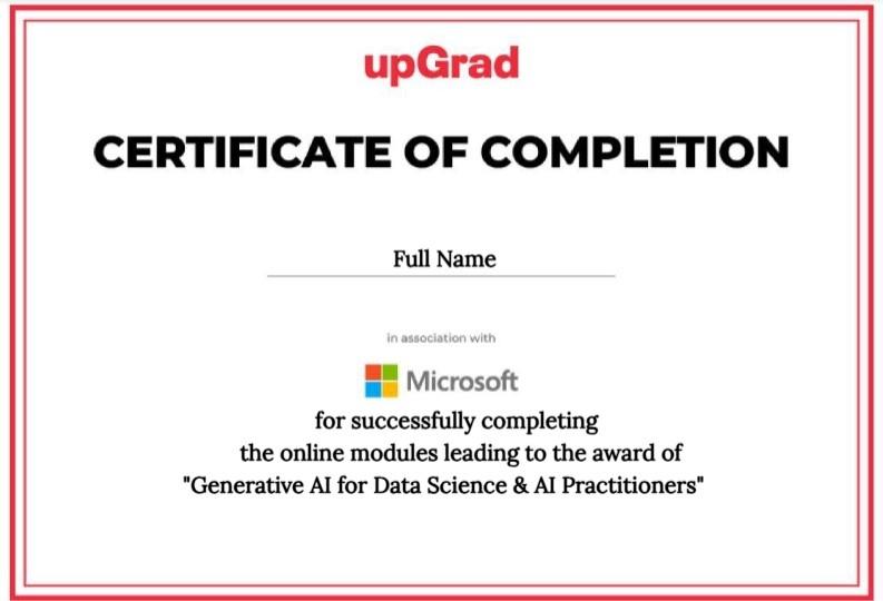 Data Science and AI Certificate