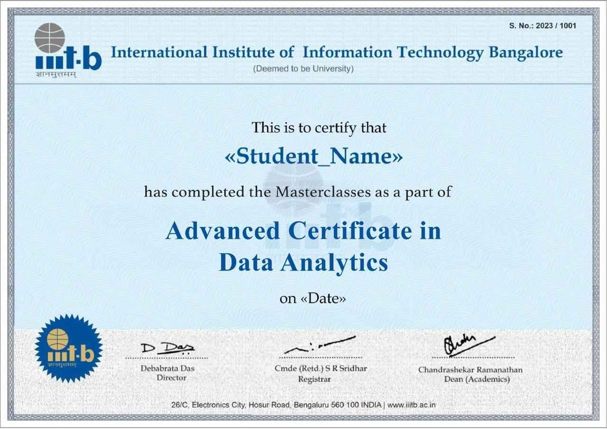 GenAI Powered Data Analytics Course | upGrad Offline Certification