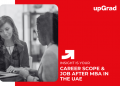 Career Scope & Job After MBA in the UAE