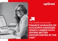 finance manager or accounts manager uae career opportunities