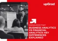 business analytics vs financial analytics