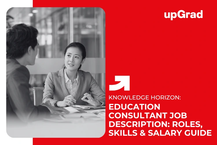 education consultant job description