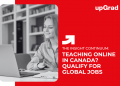 Teaching Online in Canada? Qualify for Global Jobs