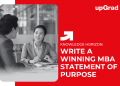Write a Winning MBA Statement of Purpose