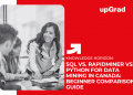 sql vs rapidminer vs python for data mining