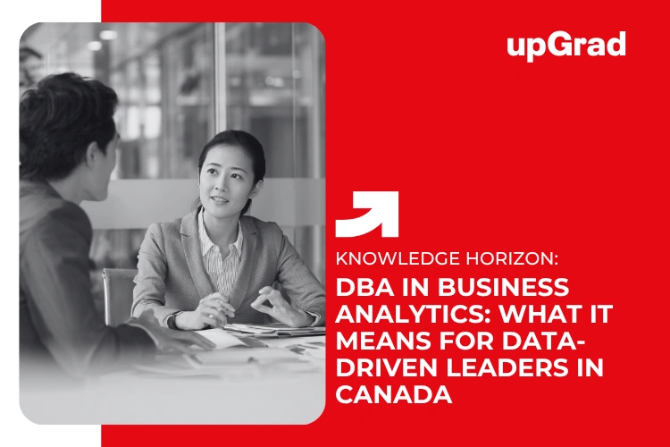 DBA in Business Analytics for Data-Driven Leaders in Canada
