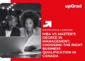 mba vs masters degree in management canada