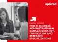 PhD in Business Administration Canada | Programs & Specializations