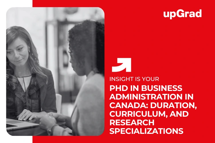 PhD in Business Administration Canada | Programs & Specializations