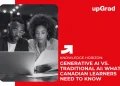 generative ai vs traditional ai canada