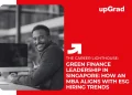 Green Finance Leadership in Singapore