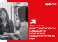 how to move from manager to director in singapore with mba