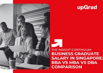 Business graduate salary comparison in Singapore for BBA MBA and DBA