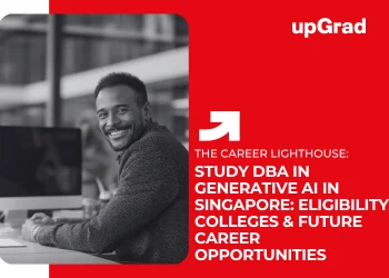 DBA in Generative AI in Singapore students learning AI technology in modern university classroom