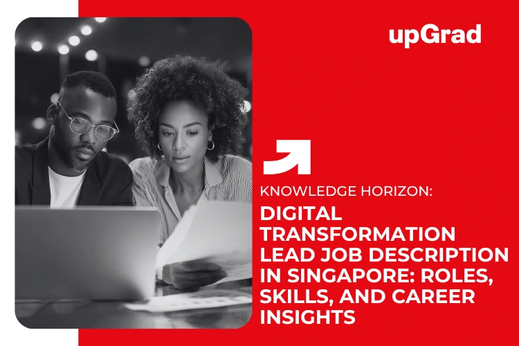digital transformation lead job description in singapore