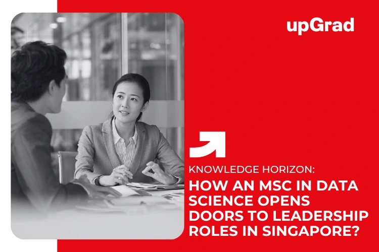 msc in data science singapore leadership roles