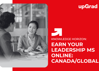 Earn Your Leadership MS Online: Canada/Global