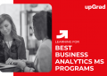 Best Business Analytics MS Programs