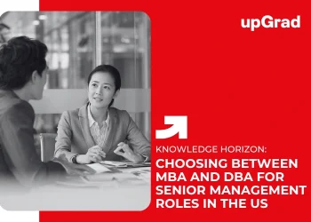 MBA vs DBA comparison chart for choosing the best degree for senior management roles in the US